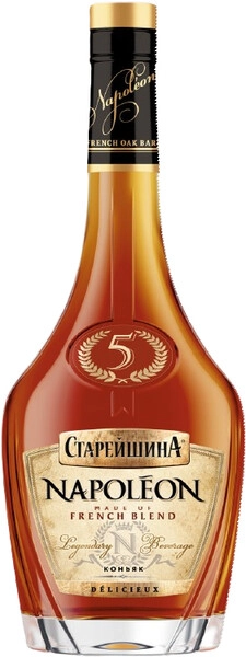 Коньяк "Старейшина" Наполеон 5-летний, 0.5 л