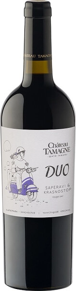 Вино Chateau Tamagne, "Duo" Rouge Semi-sweet