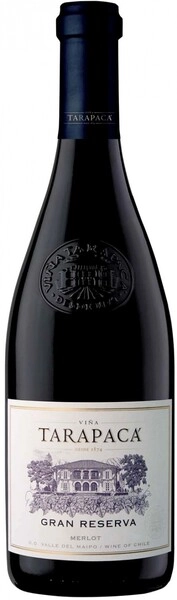 Вино Tarapaca, Gran Reserva Merlot, 2015