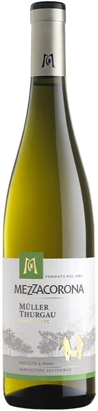 Вино Mezzacorona, Muller Thurgau, Trentino DOC, 2021