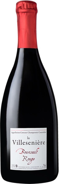 Вино la Villeseniere, Boursault Rouge, Coteaux Champenois AOC, 2020