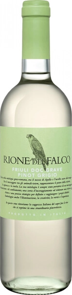 Вино Rione del Falco Pinot Grigio, Friuli Grave DOC, 2022