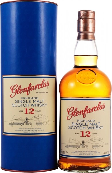 Виски Glenfarclas 12 years, In Tube, 0.7 л