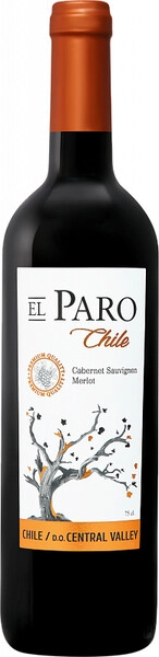 Вино El Paro Cabernet Sauvignon-Merlot, Central Valley DO, 2023