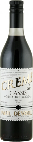 Ликер Paul Devoille, Creme de Cassis Noir de Bourgogne, 0.7 л