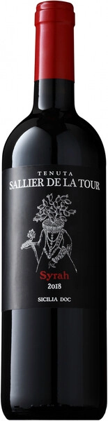 Вино Sallier de La Tour, Syrah, Sicilia DOC, 2018