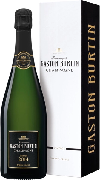 Шампанское Gaston Burtin Vintage, Champagne AOC, 2014, gift box