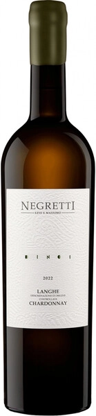 Вино Negretti, Dinoi Chardonnay, Langhe DOC, 2022