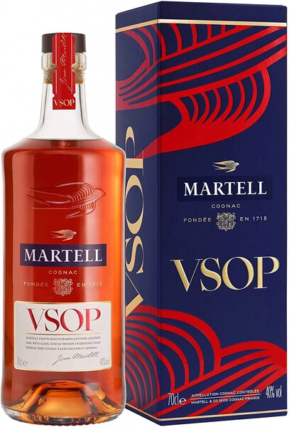 Коньяк Martell VSOP, gift box, 0.7 л