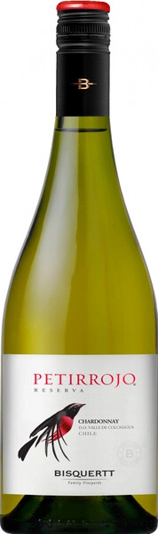 Вино Bisquertt, Petirrojo Reserva Chardonnay, Colchagua Valley DO, 2022