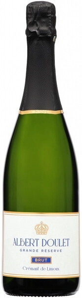 Игристое вино Domaine Albert Doulet, Grande Reserve Brut, Cremant de Limoux AOC Blanc, 2022