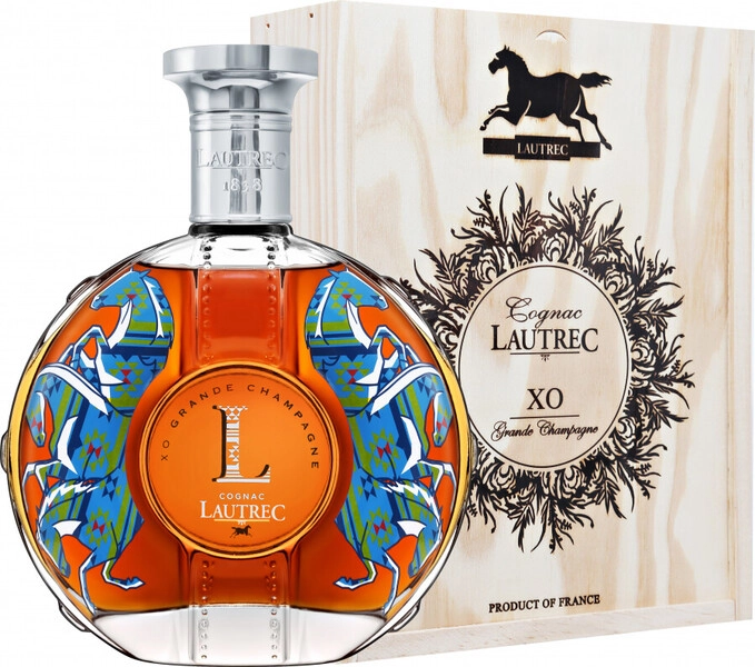 Коньяк Lautrec XO, wooden box, 0.7 л