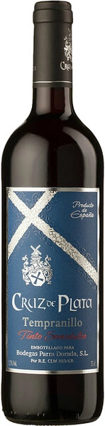 Вино Cruz de Plata Tempranillo Semidulce, Tierra de Castilla IGP