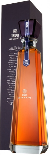 Текила "1800" Milenio Extra Anejo, gift box, 0.7 л