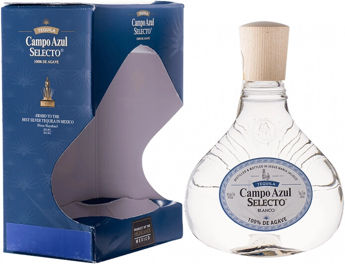 Текила Campo Azul Selecto Blanco, gift box, 0.75 л