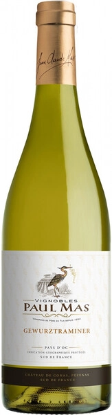 Вино Paul Mas Gewurztraminer, Pays d'Oc IGP, 2023
