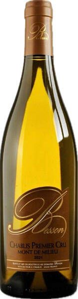 Вино Domaine Besson, Chablis Premier Cru Mont de Milieu AOC, 2021