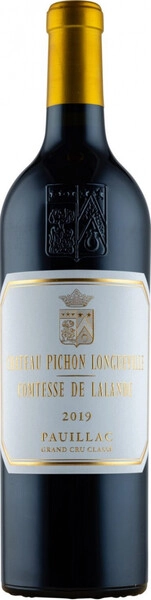 Вино Chateau Pichon-Longueville Comtesse de Lalande, Pauillac AOC 2-me Grand Cru Classe, 2019