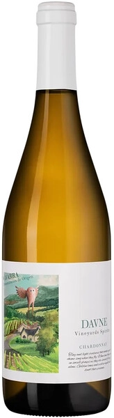 Вино "Davne Vineyards Spirits" Chardonnay, Navarra DO, 2025