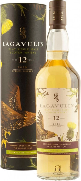 Виски Diageo, Lagavulin 12 Years Old (Release 2020), in tube, 0.7 л