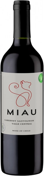 Вино Miau Cabernet Sauvignon, Valle Central DO, 2023