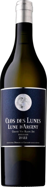 Вино Clos des Lunes, Lune d'Argent, Bordeaux AOC, 2022