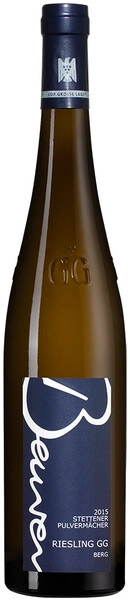 Вино Beurer, Riesling Stettener Pulvermacher GG, 2015