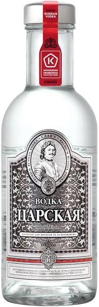 Водка "Царская" Оригинальная, 350 мл