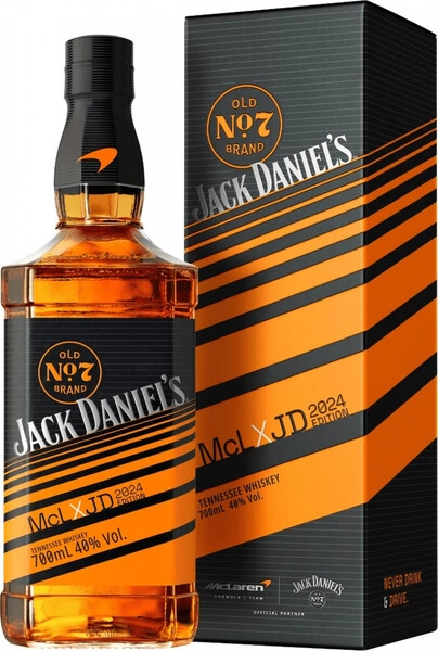 Виски "Jack Daniels" McLaren X JD 2024 Edition, gift box, 0.7 л