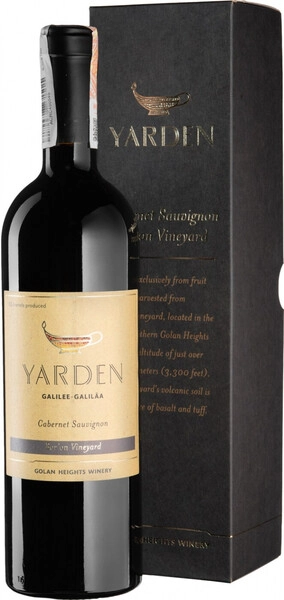 Вино Golan Heights, Yarden Bar'on Vineyard Cabernet Sauvignon, 2021, gift box