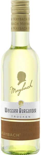 Вино Peter Mertes, Maybach Weisser Burgunder, Qualitatswein trocken, 250 мл