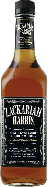 Виски Zackariah Harris Kentucky Straight Bourbon, 0.75 л
