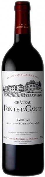 Вино Chateau Pontet-Canet Pauillac AOC 5-me Grand Cru Classe 1990, 1.5 л