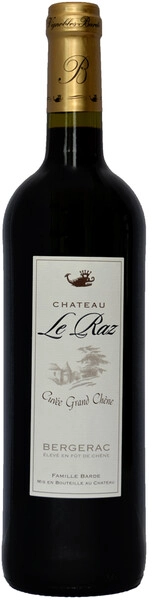 Вино Chateau Le Raz, Cuvee Grand Chene Rouge, Bergerac AOC, 2014