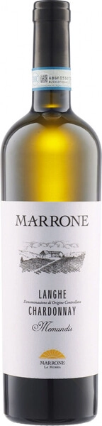 Вино Famiglia Marrone, Memundis Chardonnay, Langhe DOC, 2022