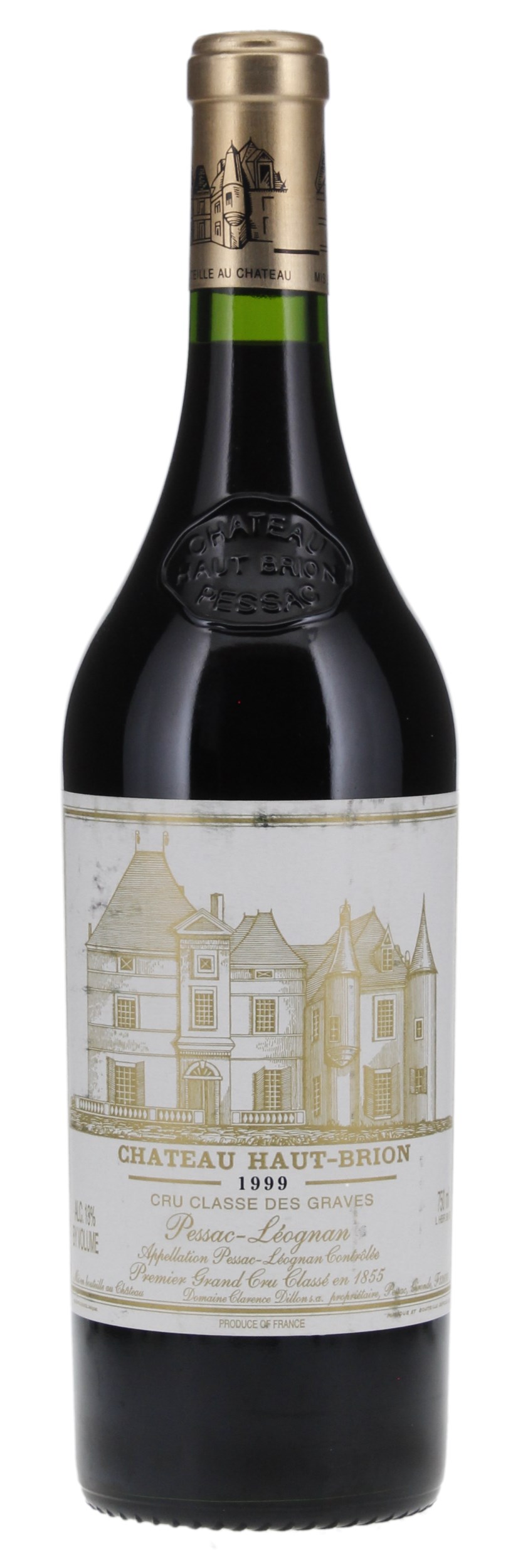 Вино Chateau Haut-Brion Rouge, Pessac-Leognan AOC 1-er Grand Cru Classe, 1999