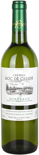 Вино Chateau Roc de Cazade Blanc, Bordeaux AOC