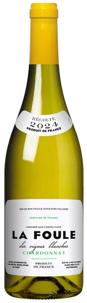Вино "La Foule" Chardonnay, Pays d'Oc IGP, 2024