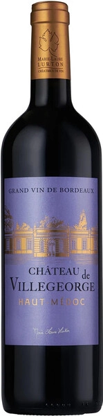 Вино Chateau De Villegeorge, Cru Bourgeois Superieur Haut Medoc AOC, 2014