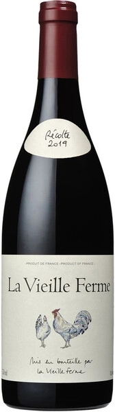 Вино Perrin et Fils, La Vieille Ferme Rouge, Cotes du Ventoux AOC, 2019, 1.5 л