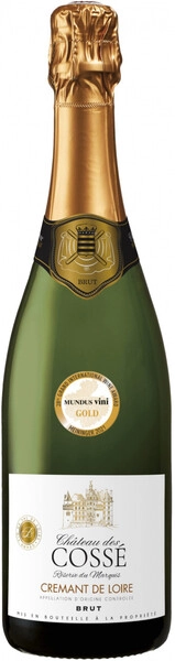 Игристое вино Chateau des Cosse Reserve du Marquis, Cremant de Loire AOC Brut