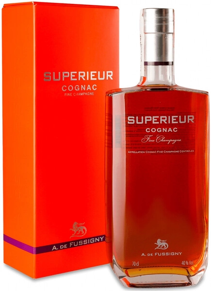 Коньяк A. de Fussigny, Superieur Fine Champagne AOC, gift box, 0.7 л