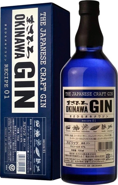 Джин Masahiro, Okinawa Recipe 01, gift box, 0.7 л