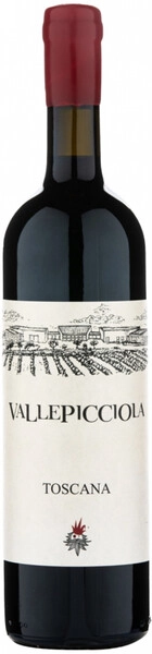 Вино Vallepicciola, Rosso, Toscana IGT, 2020