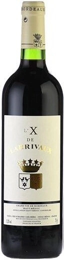 Вино Chateau Larrivaux, L'X de Larrivaux, Haut-Medoc AOC, 2007, 1.5 л