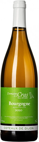 Вино Domaine de la Cras/Marc Soyard, Bourgogne Chardonnay Coteaux de Dijon AOC, 2020