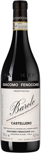 Вино Giacomo Fenocchio, Barolo "Castellero" DOCG, 2020