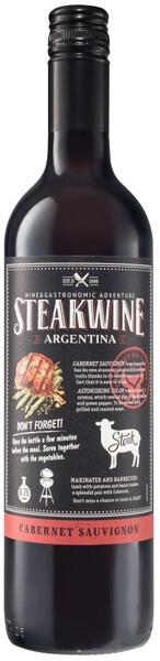 Вино Steakwine Cabernet Sauvignon (Black Label), 2020