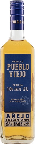 Текила Pueblo Viejo Anejo, 0.7 л