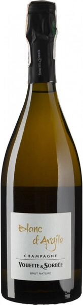Шампанское Vouette & Sorbee, Blanc d'Argile Brut Nature, Champagne AOC, 2017